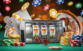 Live-dealer blackjack studio with Mobile Legends match score display overlay on joyslot88 login